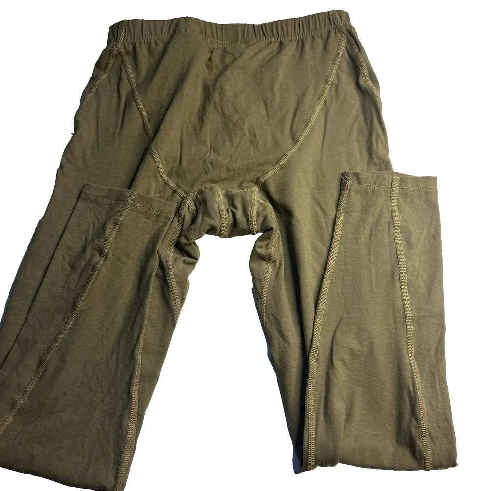 Drifire Base Layer Pants‎ Men Green Brown Flame Resistant Large Lightweight
